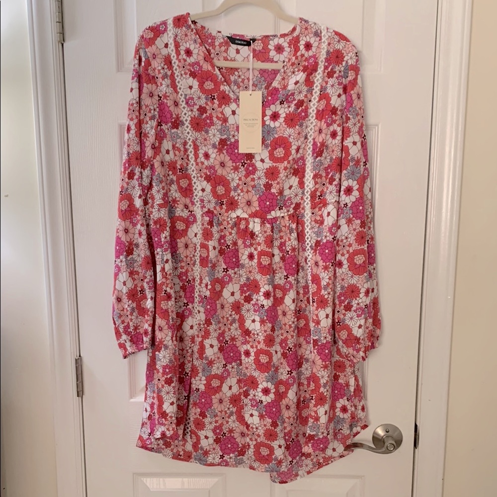 Floral dress sz XL